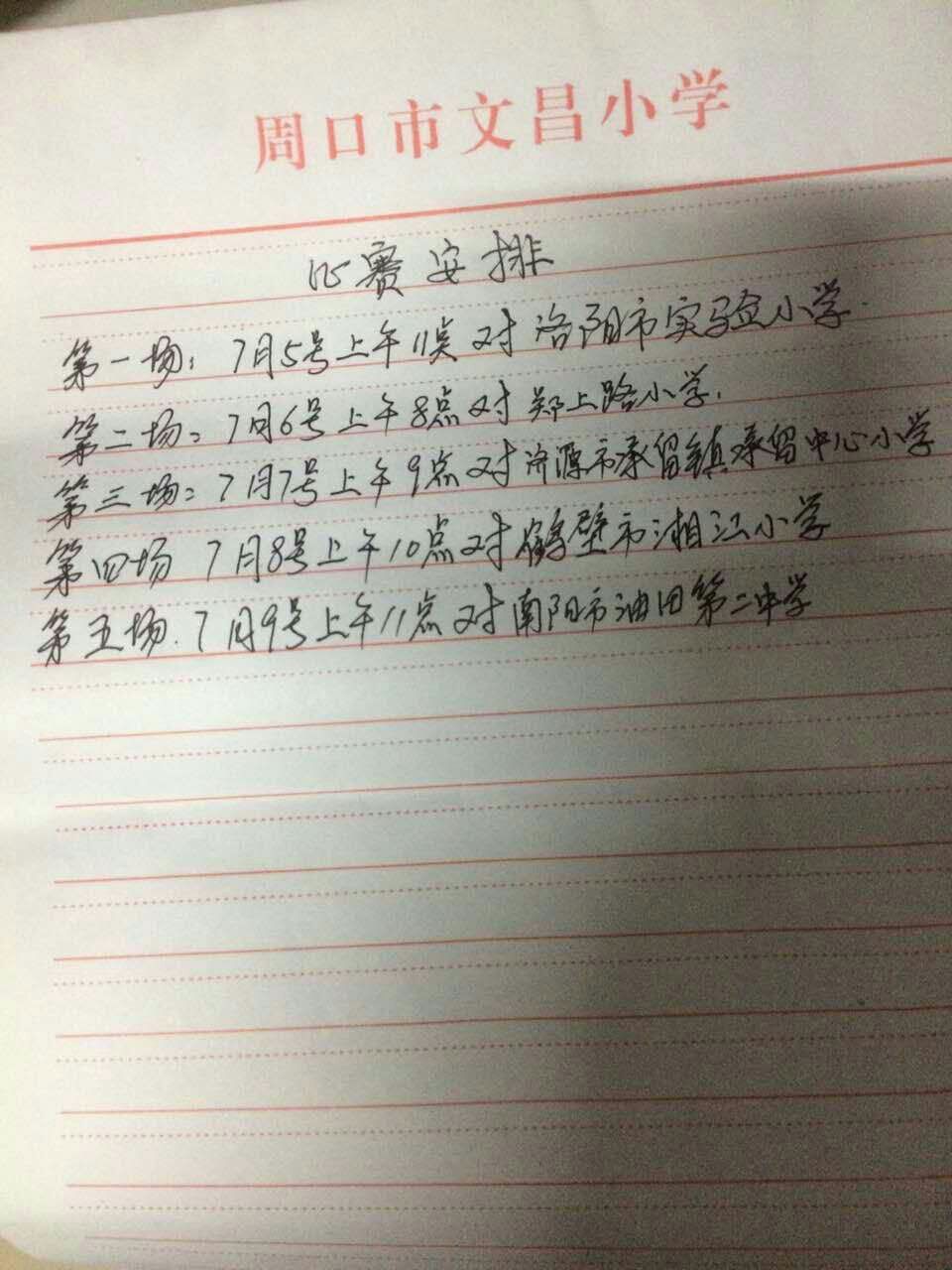 周口市文昌小学篮球比赛,周口文昌小学足球队
