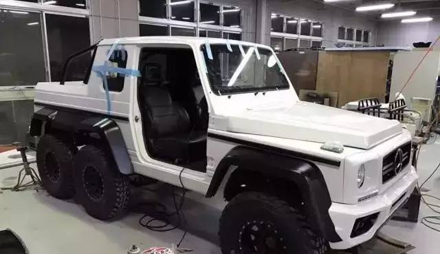 吉姆尼摇身一变奔驰g全时四驱,吉姆尼改奔驰大g多少钱