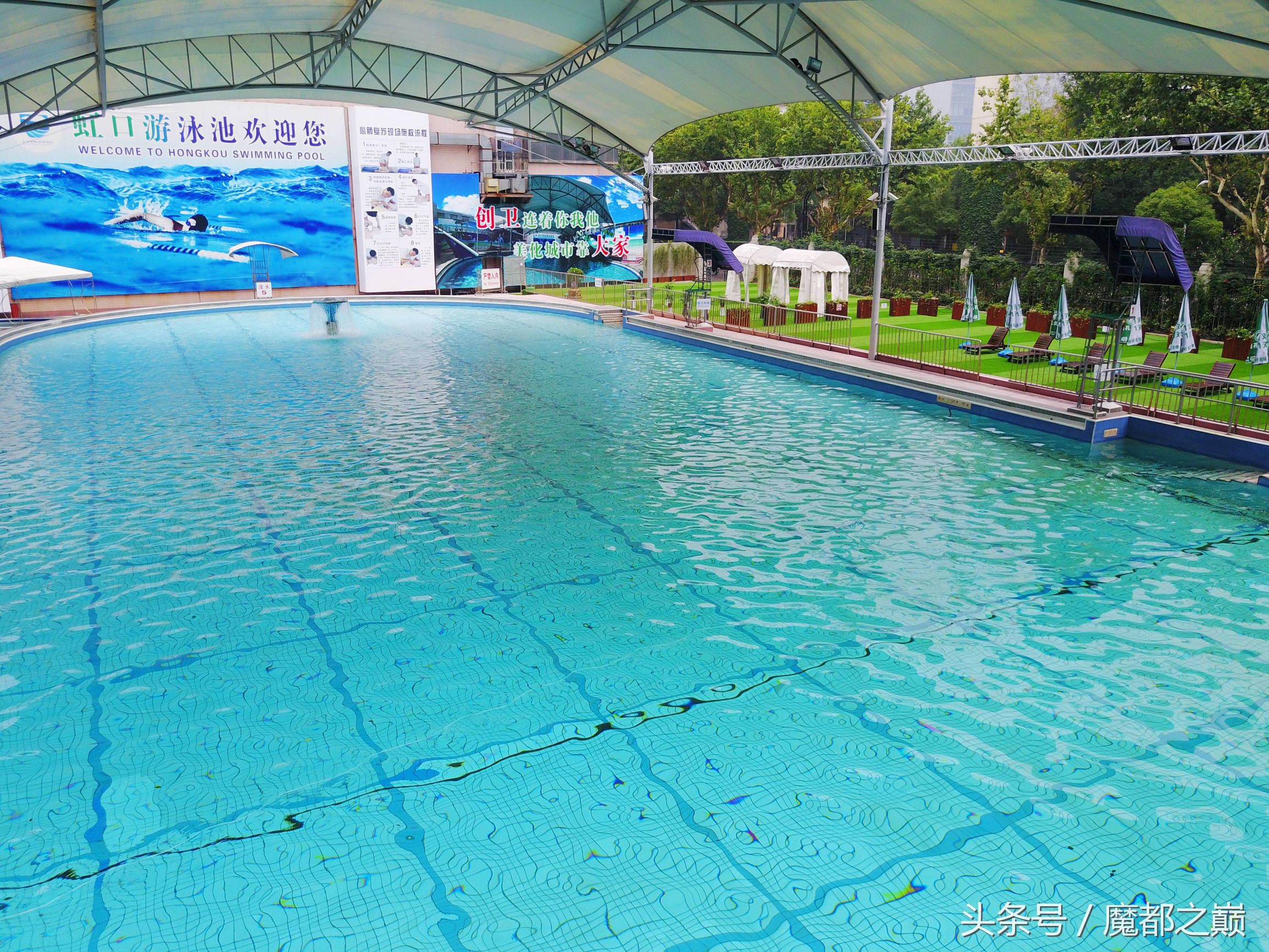 上海经典游泳池,上海最早游泳馆都是满满的回忆