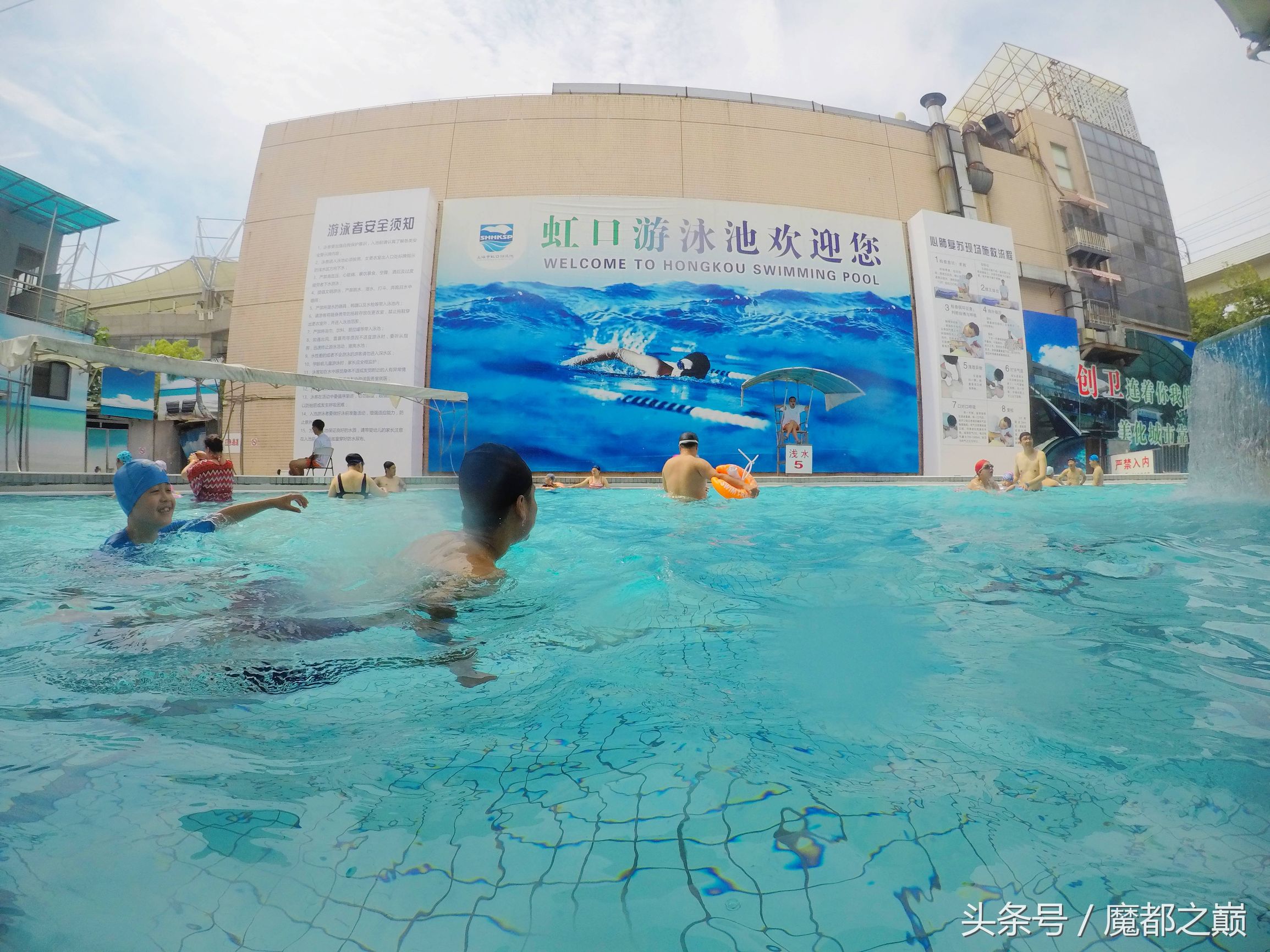 上海经典游泳池,上海最早游泳馆都是满满的回忆