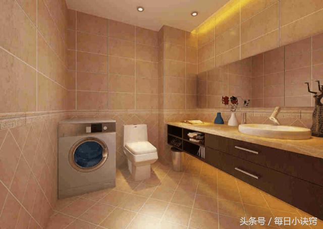 卫生间太小洗衣机柜洗手盆一体,3-4平方小卫生间淋浴加洗衣机设计