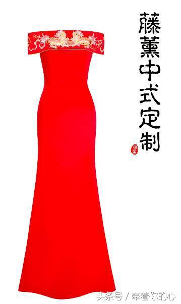 刘诗诗婚礼伴娘装,刘诗诗礼服同款