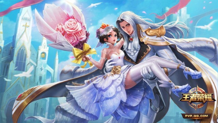 王者荣耀最美情侣组合爆棚了,王者荣耀里最甜的五对情侣完整版