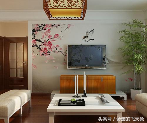 浑南金地檀府装修风格,92平米的小户型现代简约背景墙