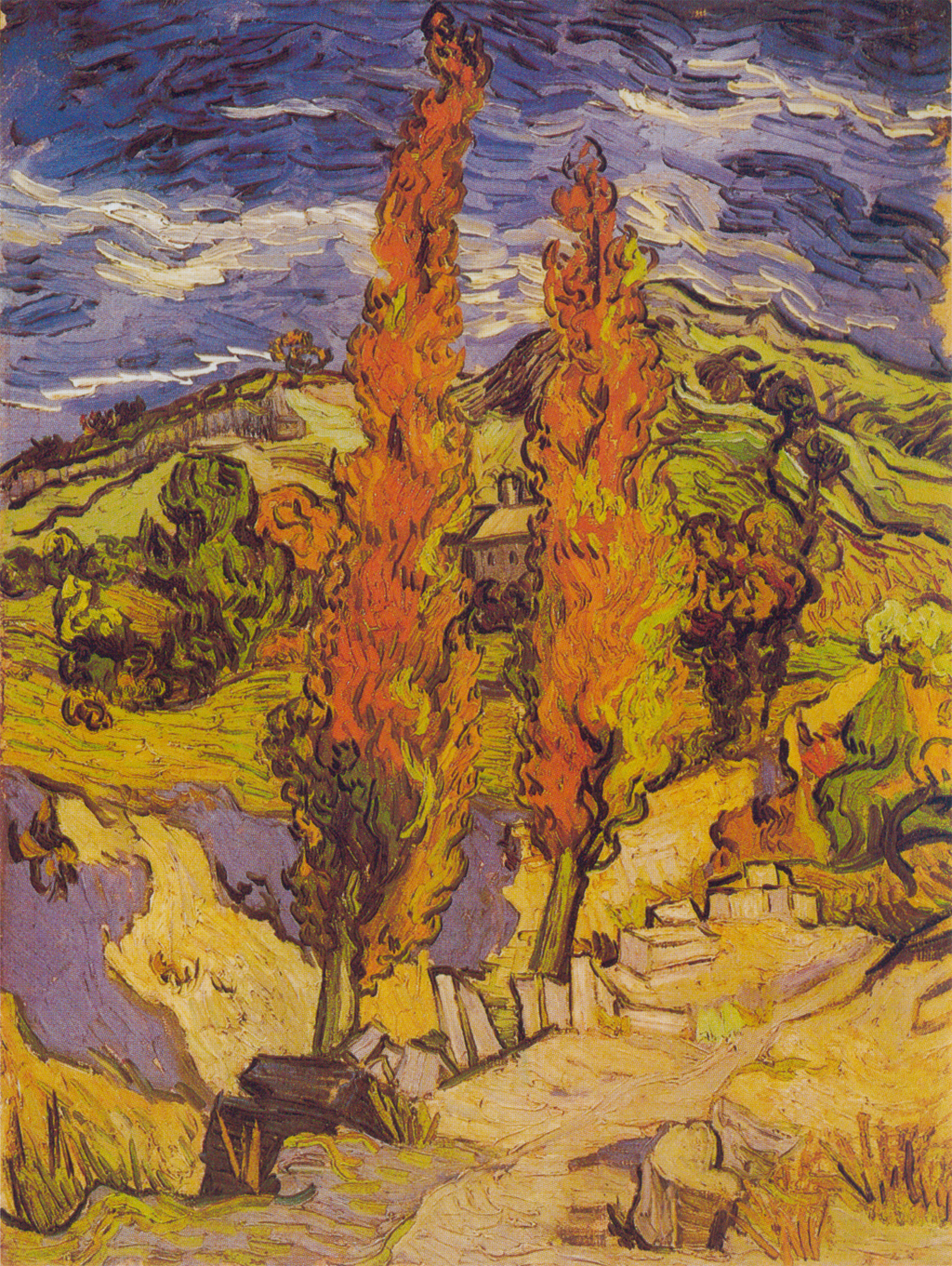 梵高圣玛丽海景,梵高圣玛丽海景画中人