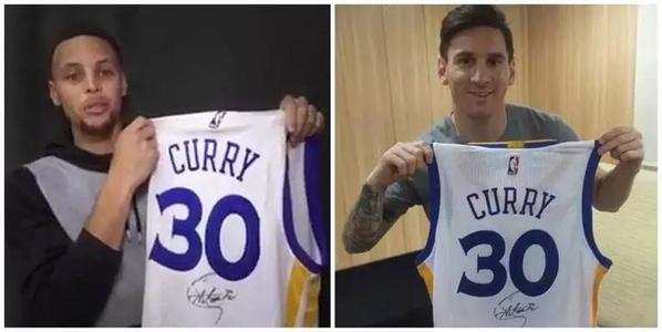 梅西和库里的一段友情故事！