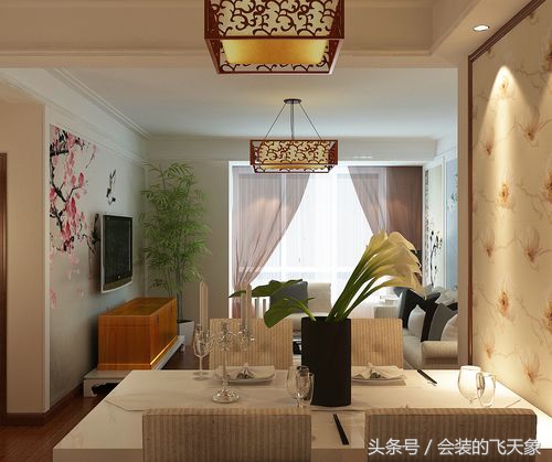 浑南金地檀府装修风格,92平米的小户型现代简约背景墙