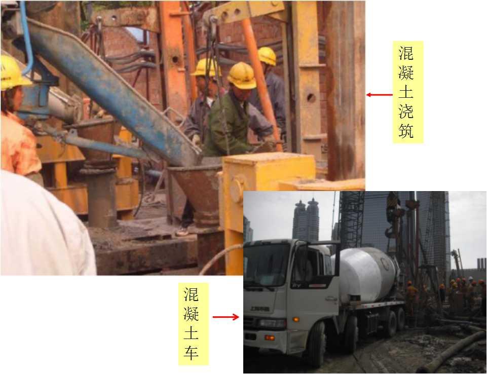 浇筑水下混凝土漏斗的设置高度,导管法水下浇筑混凝土动画