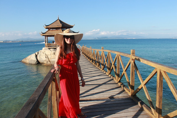 邂逅三亚绝美晚霞,来三亚邂逅绝美晚霞