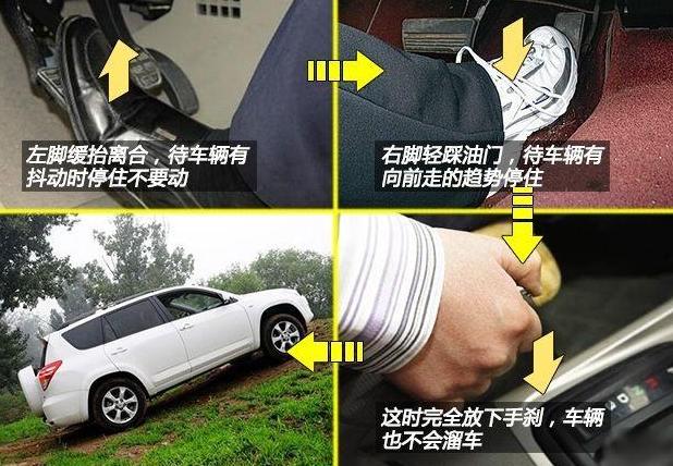 坡道上熄火怎么快速解决,坡道起步不熄火不溜车的绝招