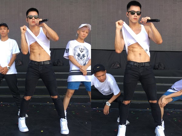 jr唱rap,jr开场三分