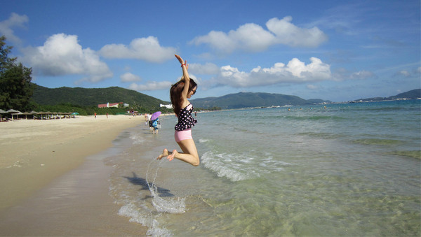 邂逅三亚绝美晚霞,来三亚邂逅绝美晚霞