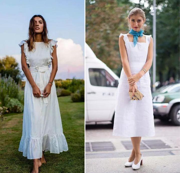 夏日最清凉又迷人的小白裙，如何穿出自己的freestyle？