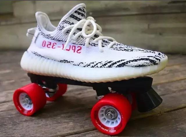 “船长”CP3变身“宇航员”/“白斑马”成轮滑鞋