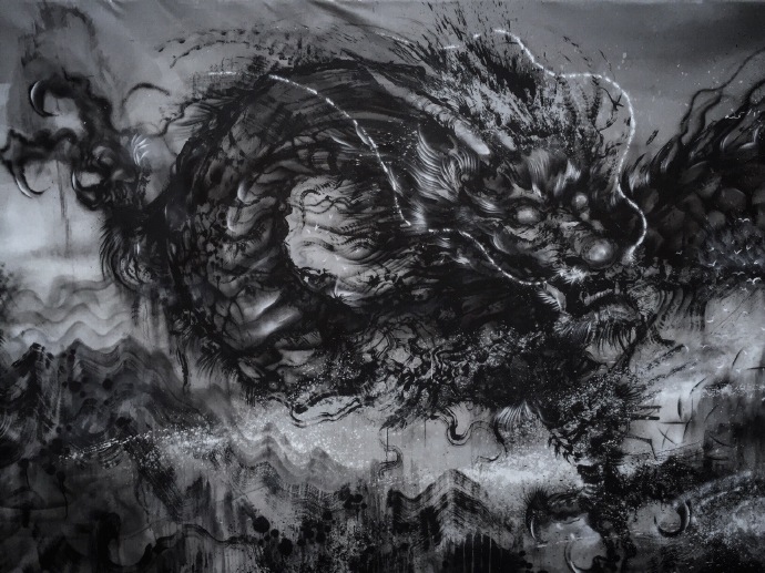 有灵魂的画能治愈一切,行走水墨里的灵魂画者