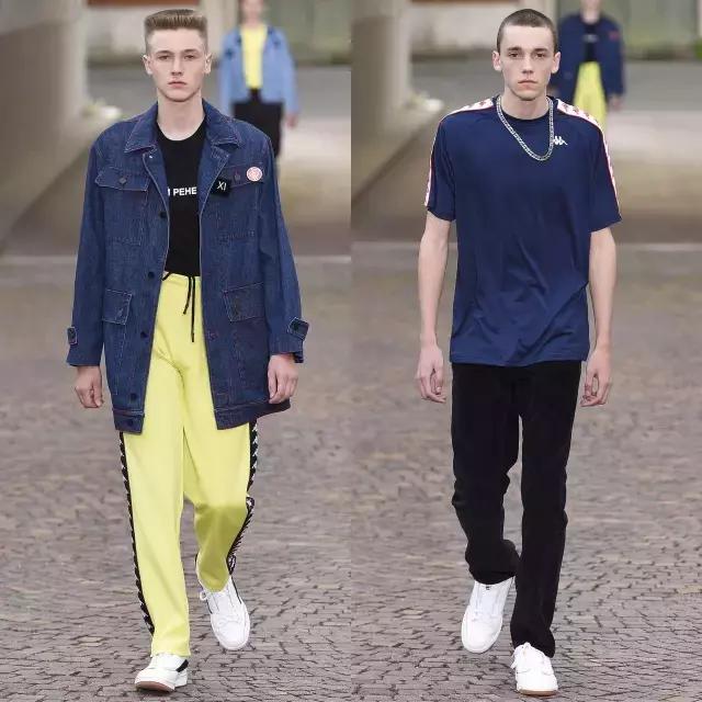 一串字logo,一串字母的衣服商标