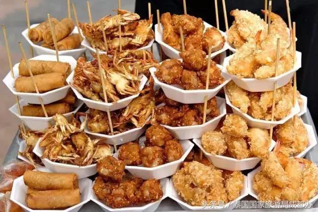 泰国100元一吨的食物,泰国100元小吃