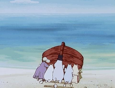 善良、逗趣又软萌，让这个来自北欧的卡通人物给你降降温