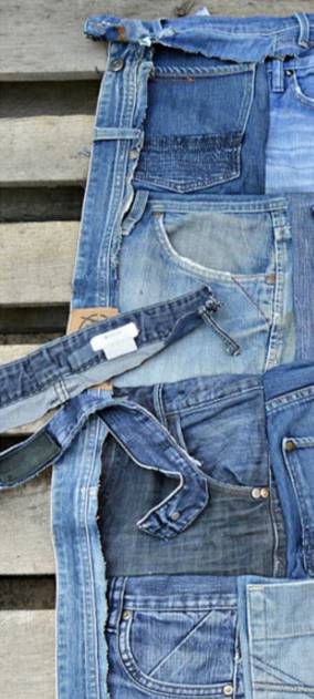 破旧牛仔裤如何废物利用,旧的牛仔裤怎么变废为宝