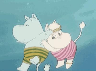 善良、逗趣又软萌，让这个来自北欧的卡通人物给你降降温