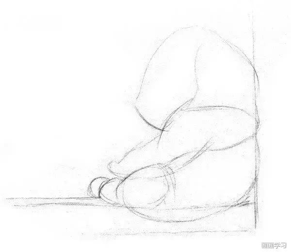 素描大熊猫,零基础怎么画出可爱猫咪素描教程