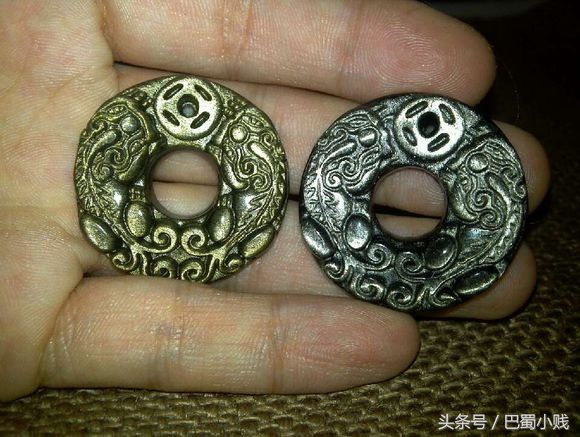 黑曜石牌真假鉴别,带彩虹眼的黑曜石有假货吗