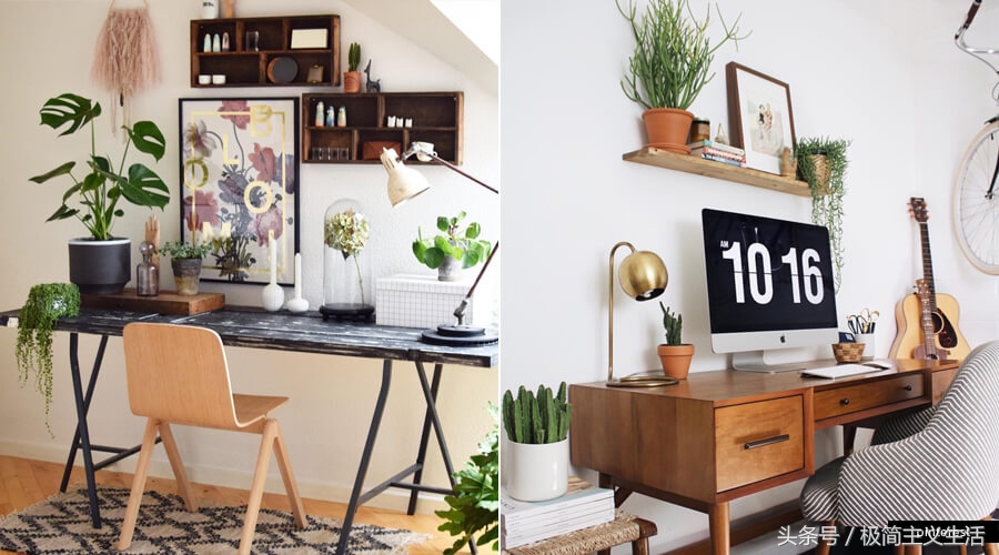 最简单书桌改造整理布置,书桌乱得一塌糊涂怎么办