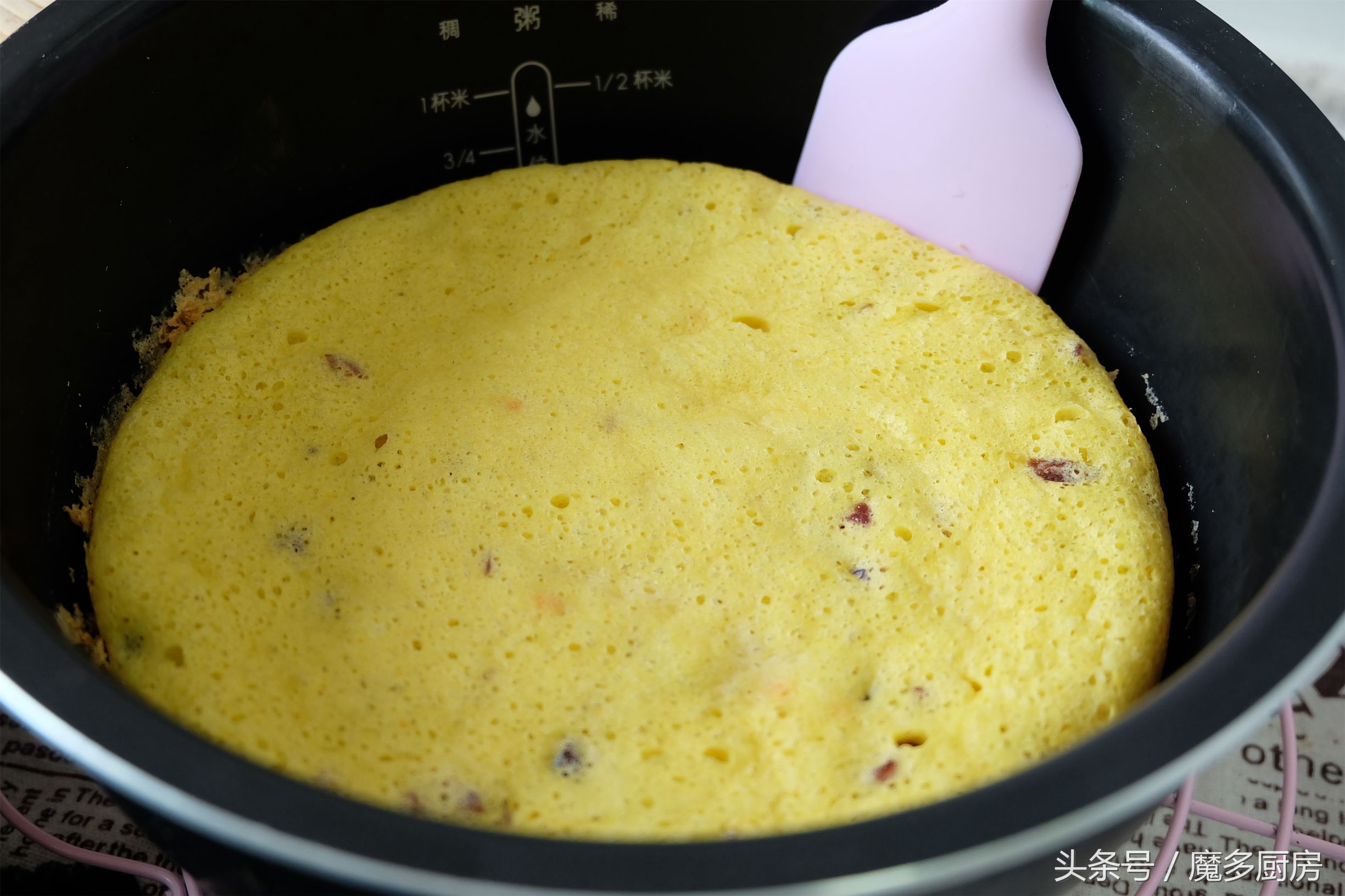 不用电饭煲烤箱做红糖蛋糕视频,没有烤箱没有电饭煲做蛋糕