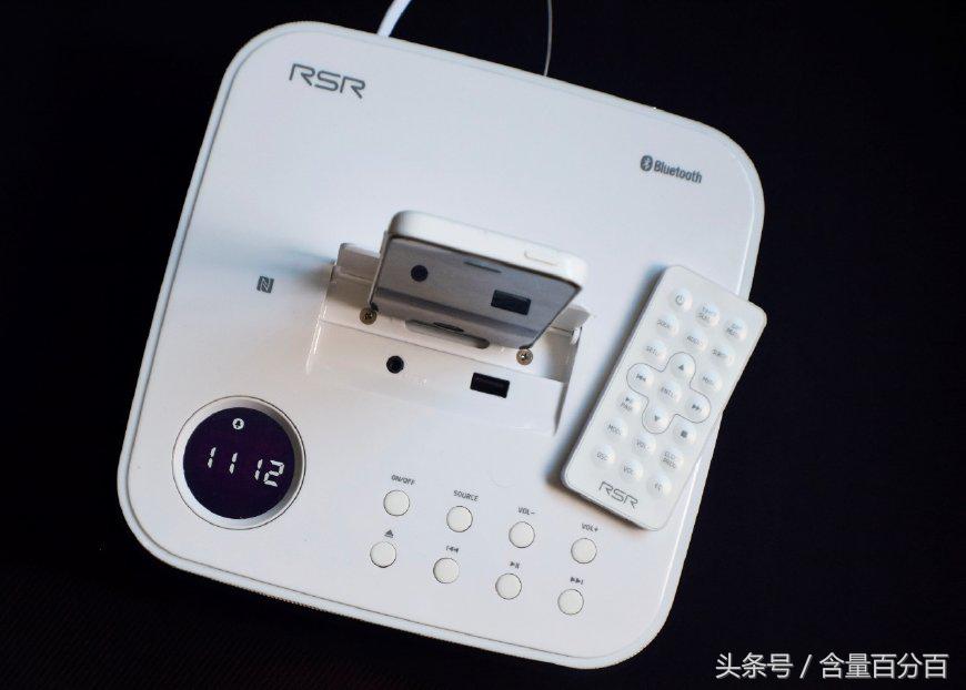 实用！新老功能结合的RSRDD515多功能苹果DVD迷你组合音响