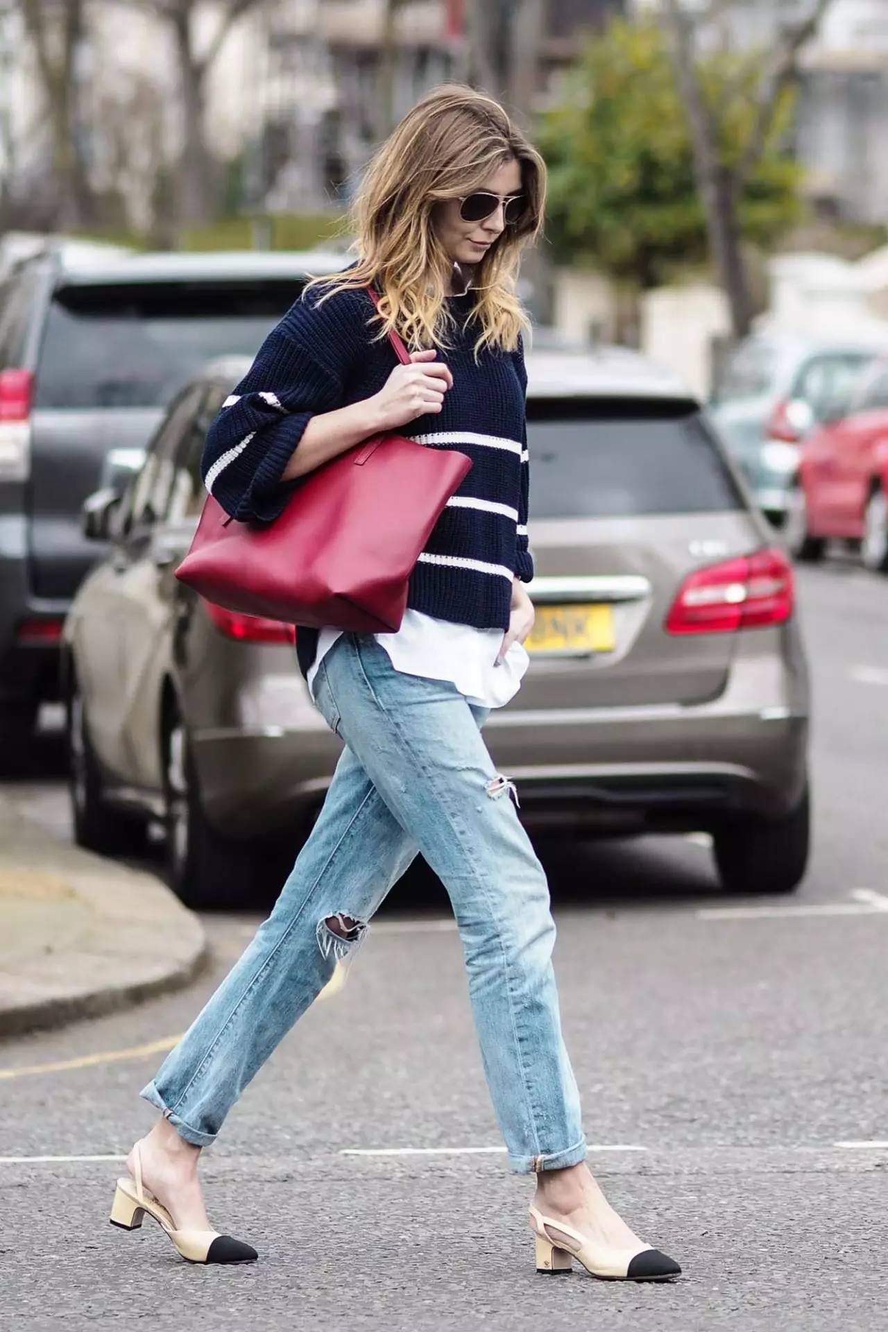 这双鞋也太好看了复古百搭又亮眼,这双鞋真的很好搭配秋冬