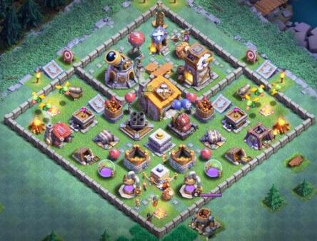 部落冲突建筑大师6本的最强阵型,部落冲突建筑大师6本最佳阵型2023