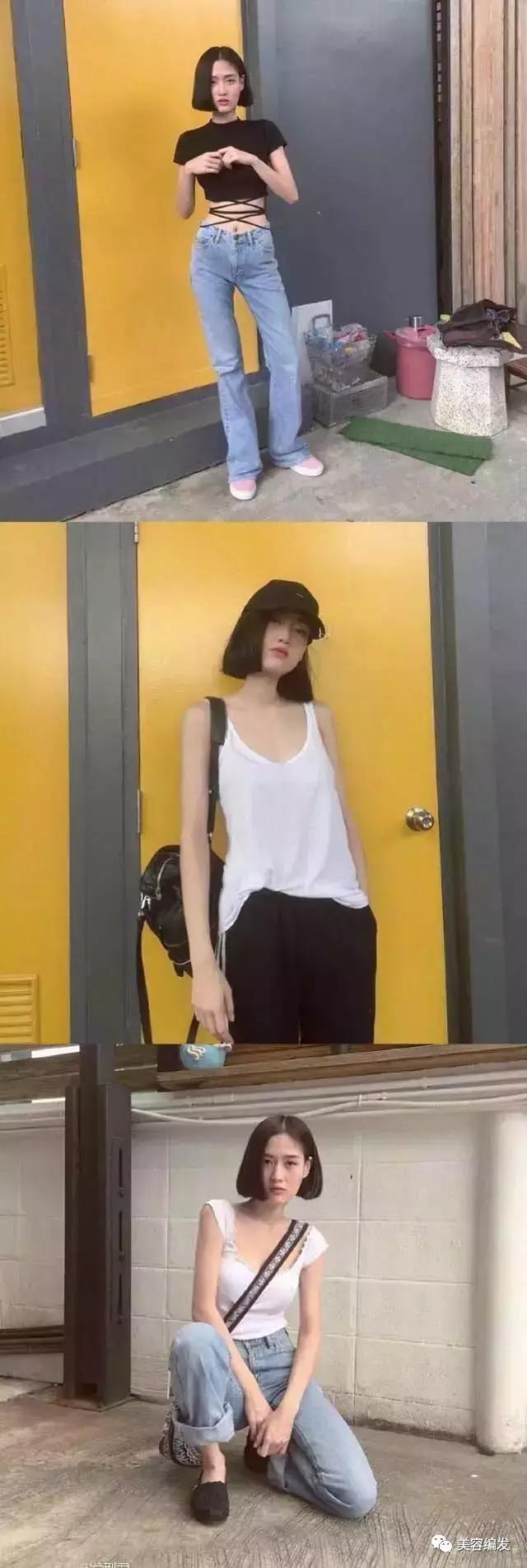 齐肩烫沙宣发型图片大全,齐肩沙宣头发型图片