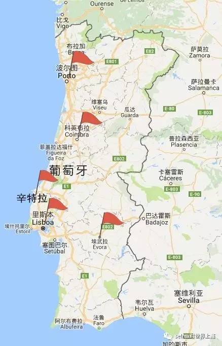 伊比利亚西班牙旅行,西班牙和葡萄牙的自驾路线图