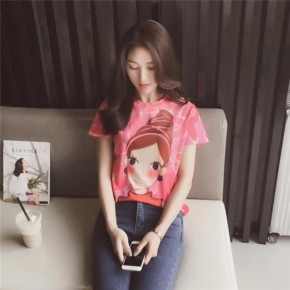 宽松韩版慵懒穿搭,韩国休闲简单温柔文艺穿搭