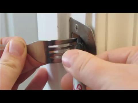 老式防盗锁安装技巧,自制防盗锁安装图解