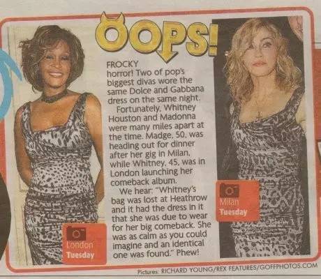 老牌Diva的抓马：Madonna信件曝光，称WhitneyHouston“平庸到可怕”