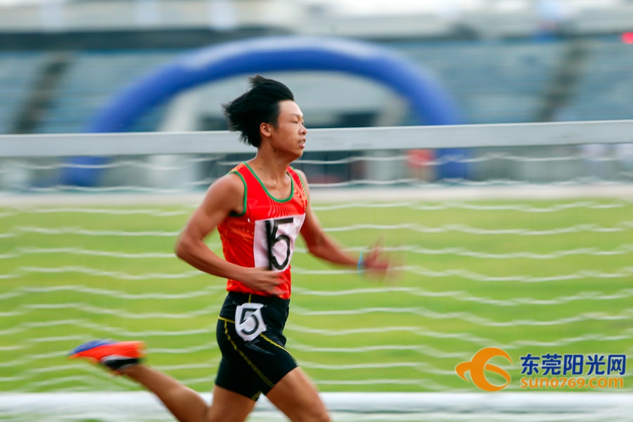 2022年东莞田径运动会,风雨中的运动会
