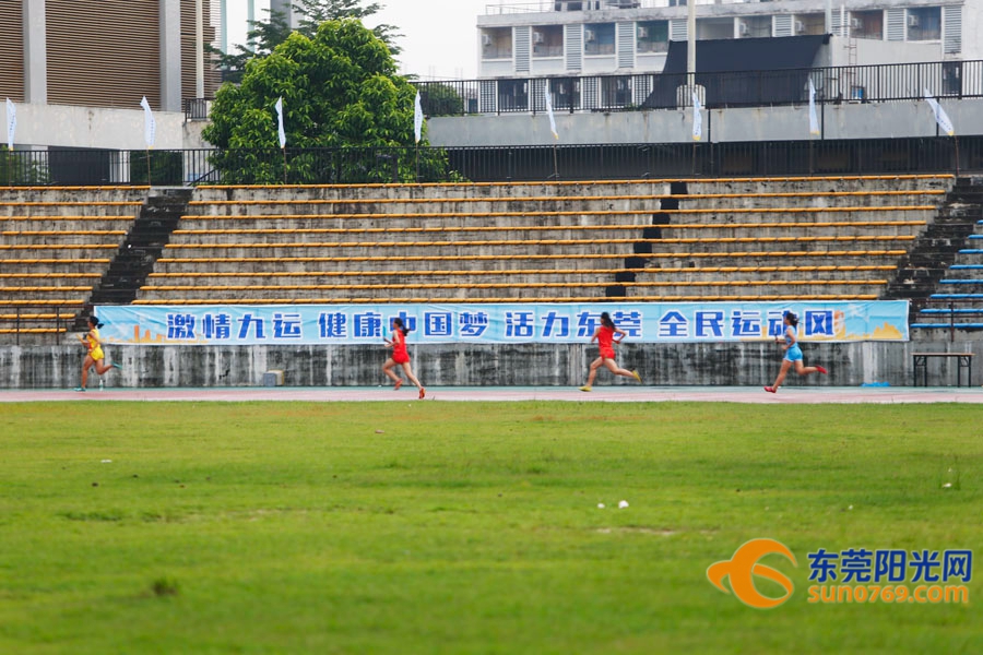 2022年东莞田径运动会,风雨中的运动会