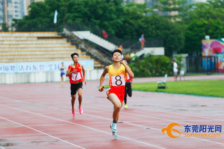 2022年东莞田径运动会,风雨中的运动会