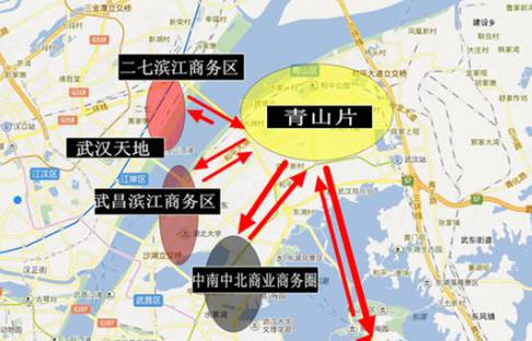 武汉长江两岸,为什么武汉可以在长江两岸发展