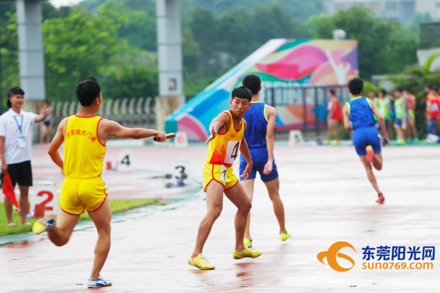 2022年东莞田径运动会,风雨中的运动会