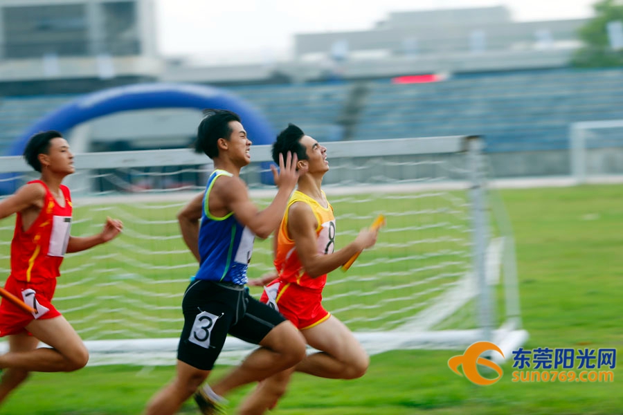 2022年东莞田径运动会,风雨中的运动会