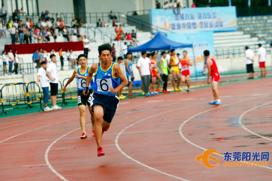 2022年东莞田径运动会,风雨中的运动会
