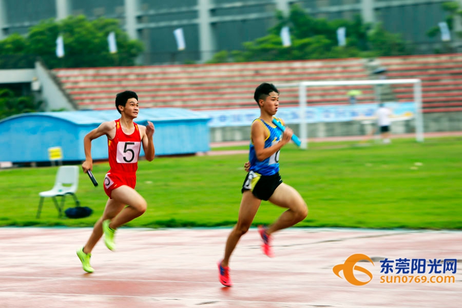 2022年东莞田径运动会,风雨中的运动会