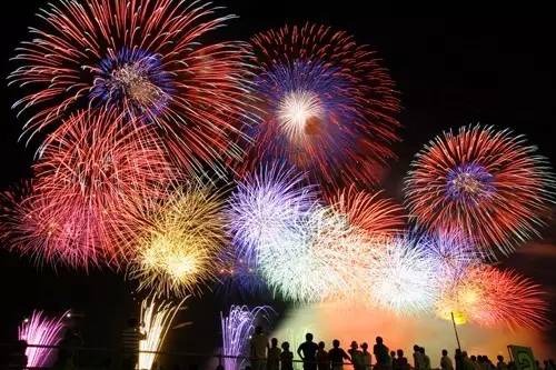 日本花火大会游记,日本花火大会