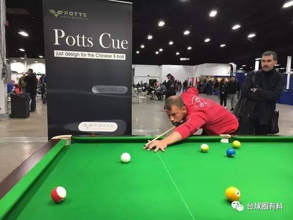 「美国」波茨杆闪耀美国拉斯维加斯中式球杆闯进世界球迷内心