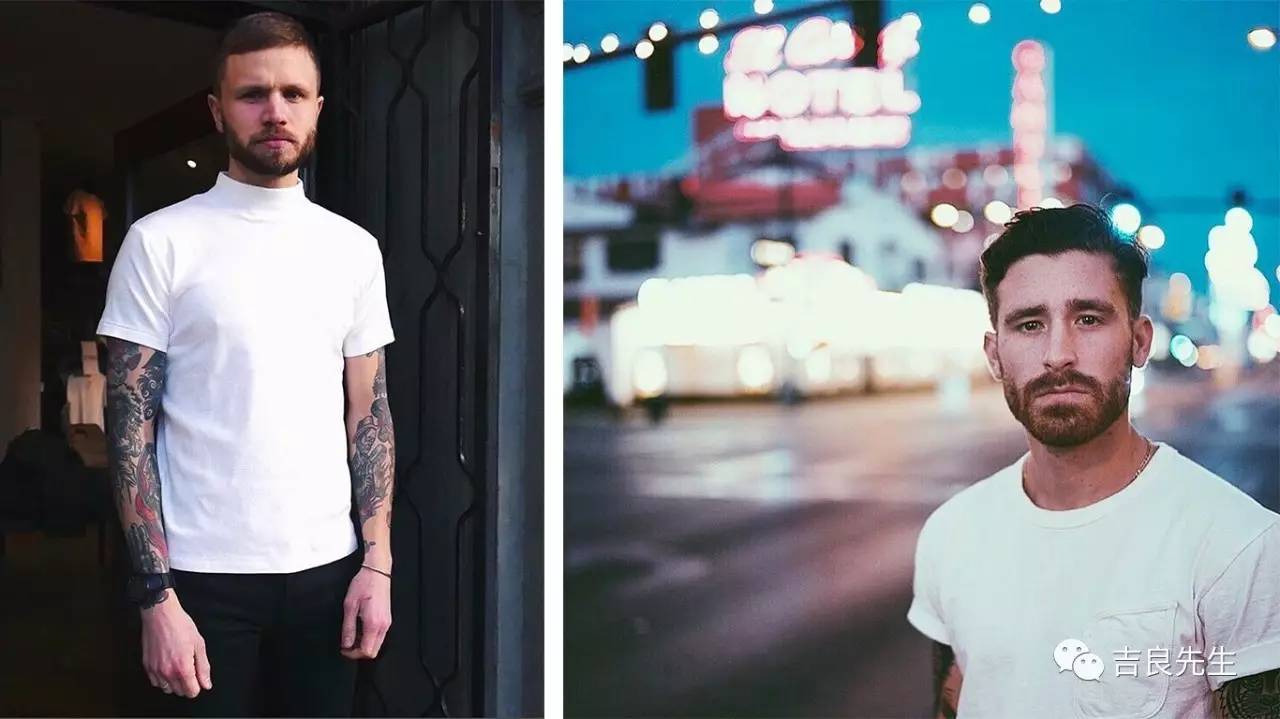 百搭白tee,哪几种白tee穿的好看