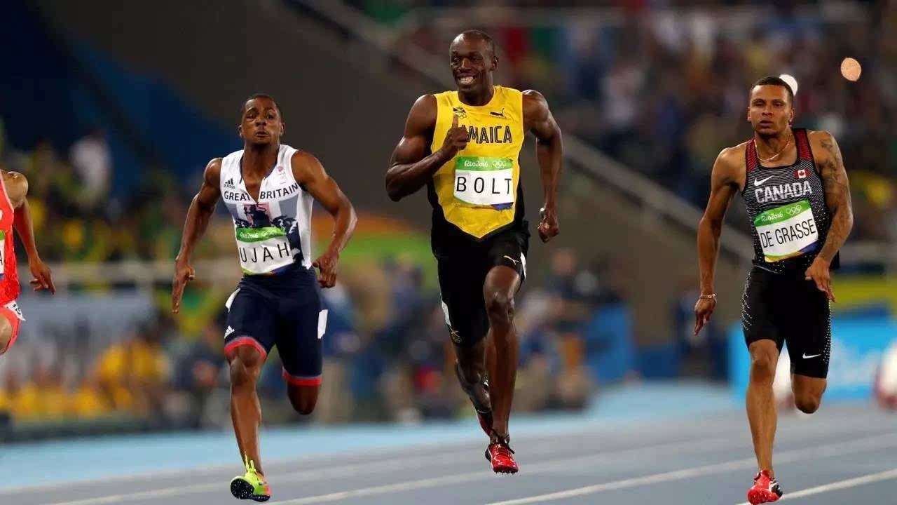 博尔特谢幕一战200米,博尔特百米告别战完整