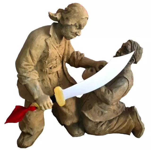 刘少生泥塑作品,刘少生的泥塑图片