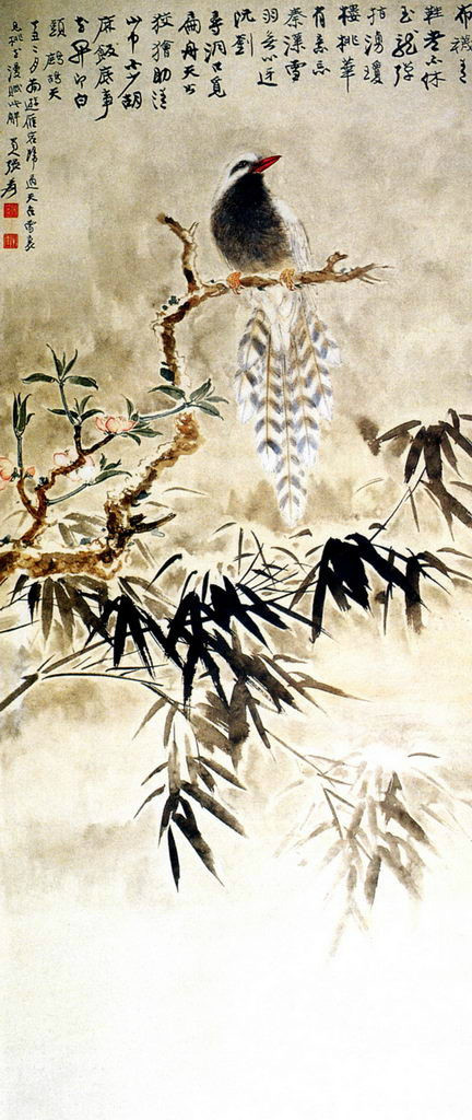 郑板桥画的横幅竹子,郑板桥竹子画